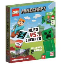LEGO Minecraft Alex vs. Creeper with Alex minifigure Creeper minibuild