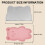 2PCS Waterproof Silicone Pet Feeding Mat-pink cat head 5