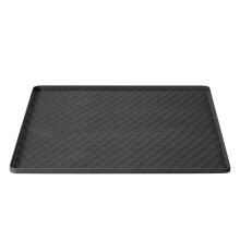 (black) Comfortable Refrigerator Silicone Tray Store Items With Ease Silica