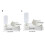 Pet Automatic Waterer Cats Feeder Food Container Bowl-L 4