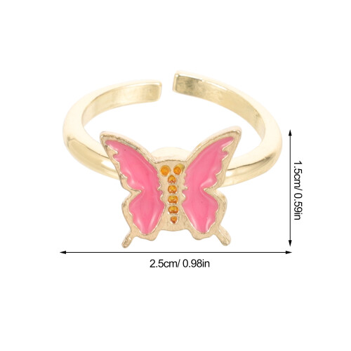 Kinderen Ring Decor Fidget Roterende Angstverlichting Sieraden 2