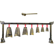 Antieke Percussieinstrument Enkel Windspel Decor