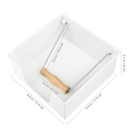 Countertop Tissue Holder Serviettenbehälter Küchenpapierbox 1