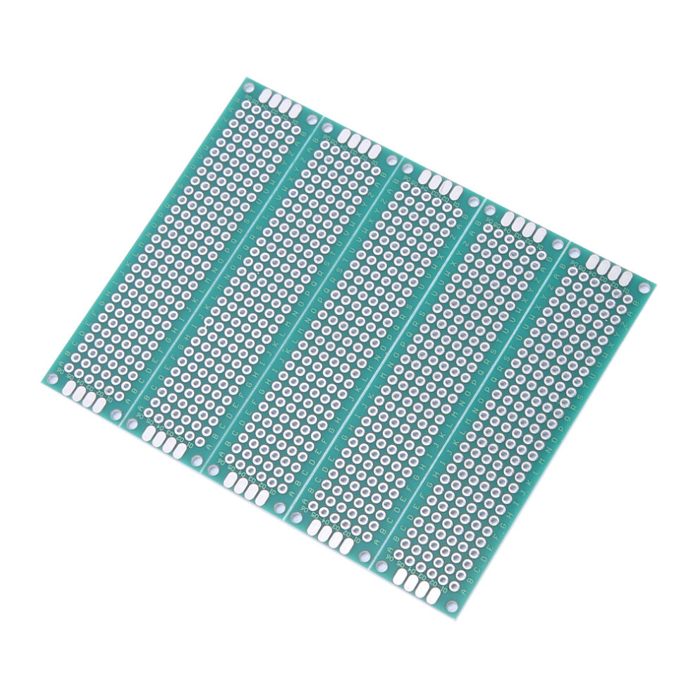 Durable 2X8cm Tinned Breadboard - 10Pcs For Electrical Experiments 9451364116479