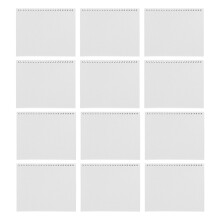 12 Teile Diy Schreibtischkalender Bastelset Für Büro Und Zuhause
