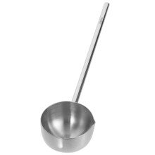 Stainless Steel Soeplepel Met Lange Steel Voor En Water