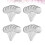24Pcs Acrylic Handheld Magnifying Glass For Kids Reading 3