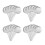 24Pcs Acrylic Handheld Magnifying Glass For Kids Reading 6