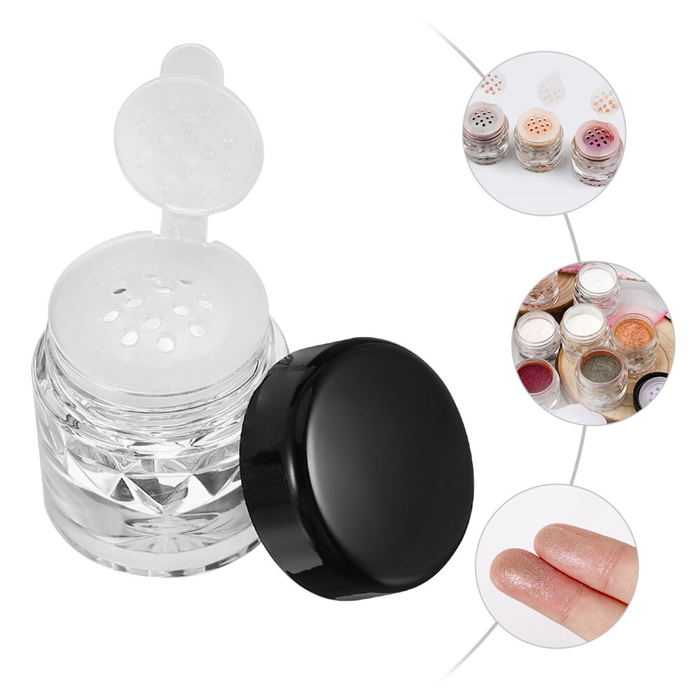 Totority 10Pcs Sub Packaging Storage Bottles Empty Concealer Powder Bottle