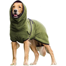 Hunde-Frottee-Trockenbademantel für Welpen – Wärmende Kleidung für Ihren vierbeinigen Freund