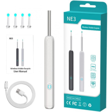 Kabelloses, intelligentes optisches Ohrreinigungs-Set mit USB/WLAN-Otoskop TW1 zur Ohrenschmalzentfernung mit Kamera (HD-Ohrendosk