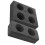 2Pcs Black Foam Takeout Cup Holder Tray for Beverage Carry 8
