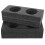 2Pcs Black Foam Takeout Cup Holder Tray for Beverage Carry 5