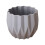 Matte Finish, Versatile Use: Shatter Proof Flower Vase With Durable Plastic Construction, Supports Efficient Drainage System For Healthy Root System, 1
