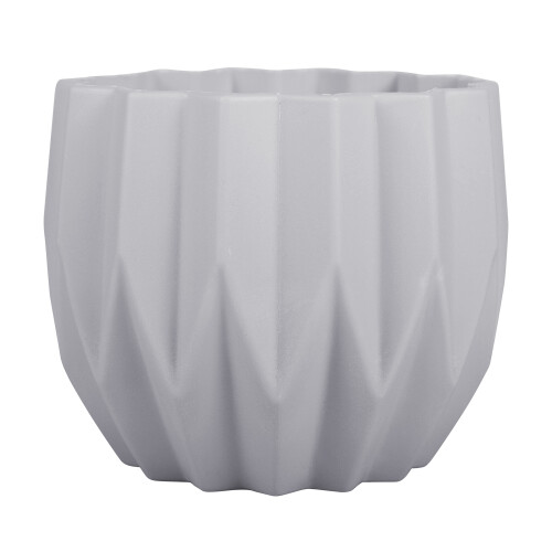 Matte Finish, Versatile Use: Shatter Proof Flower Vase With Durable Plastic Construction, Supports Efficient Drainage System For Healthy Root System, 1