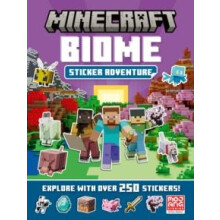 Minecraft Biome Adventure Sticker Book by Mojang AB Paperback Book