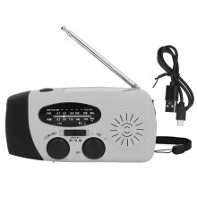 Ultimate Survival Tool, Waterproof Emergency Weather Radio with SOS Alarm for Crisis Management