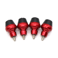 Motorcycle 6mm Front Fender Frame Slider Screw Bolt Fork Protector Red for YZF R1 R3 R6 R25 FZ1 FZ6 XJR XJ6