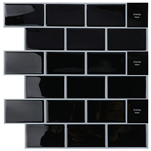 Πλακάκια Backsplash Peel And Stick, αυτοκόλλητα πλακάκια τοίχου για κουζίνα, μπάνιο με