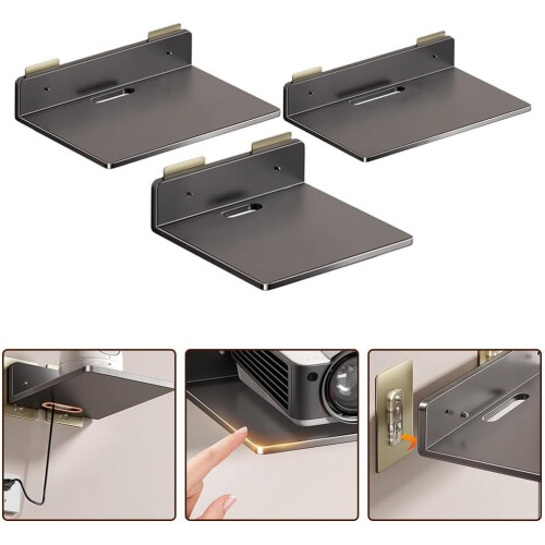 Multi Purpose Storage Solution Router and DVD Player Storage Organizer for Set  Boxes Medium Size Sturdy Design 2