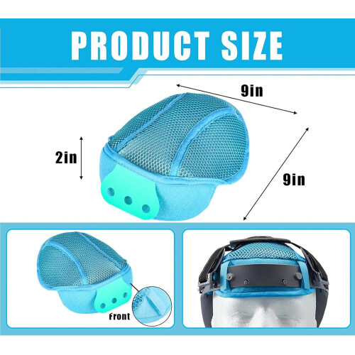 Sweatband for Helmets  Cooling Hat Pad,  Absorbent Helmet Accessory for Engineering, One Size Fits Most 2