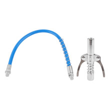 Grease Gun Coupler Lock Type Pressure DoubleHandle Lubricating Gun Nozzle Tip For Maintenance