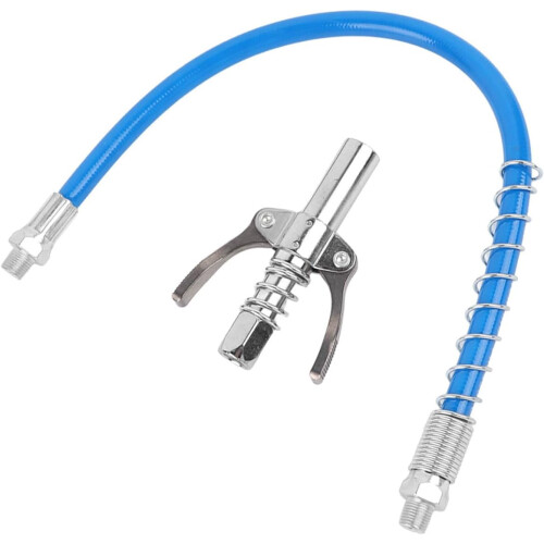 Grease Gun Coupler Lock Type Pressure DoubleHandle Lubricating Gun Nozzle Tip For Maintenance 1