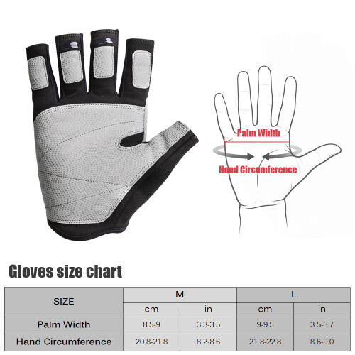 Halbfinger-Kletterschuhe für den Außenbereich, M/L, Schwarz/Grau