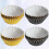 200 Cartine In Alluminio Spesso Per Muffin E Dolci, 100 Oro E 100 Nero 11