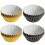 200 Cartine In Alluminio Spesso Per Muffin E Dolci, 100 Oro E 100 Nero 8