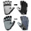 Halbfinger-Kletterschuhe für den Außenbereich, M/L, Schwarz/Grau 4