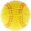 Practice Baseball Training Ball Elastic Softball 9 Cm Yellow For Team Practice And Games 3