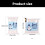 Furry Cotton Artificial Snow Decorations-Cotton blanket 2 x 2 4