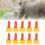 10Pcs Lamm Milch Trinken Nippel Schafe Pflege 11