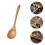 Colher De Arroz Madeira Com Longo Para Mingau E Sopa 4