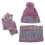 conjunto de inverno com chapéu, luvas e cachecol fleece 8