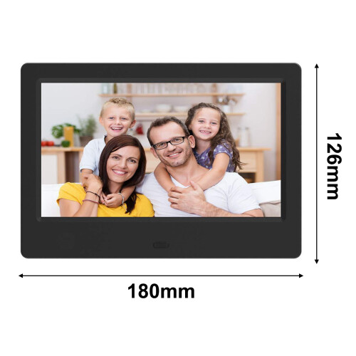 Digital Photo Frame With Intuitive Interface, Clock And Calendar Features, For Anniversary (180 Degrees Viewing Angle) 1