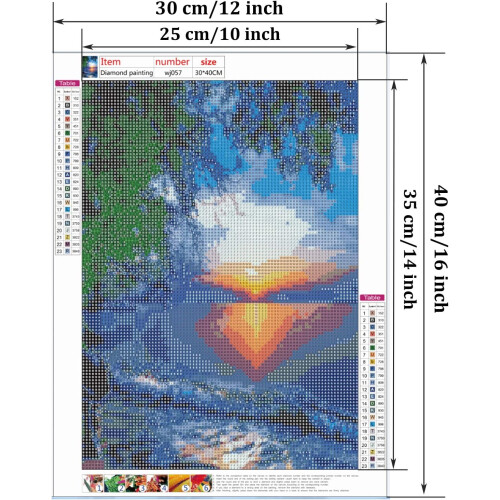 Κιτ ζωγραφικής με διαμάντια DIY, τέλειο δώρο με διαμάντια 26 όψεων για 1