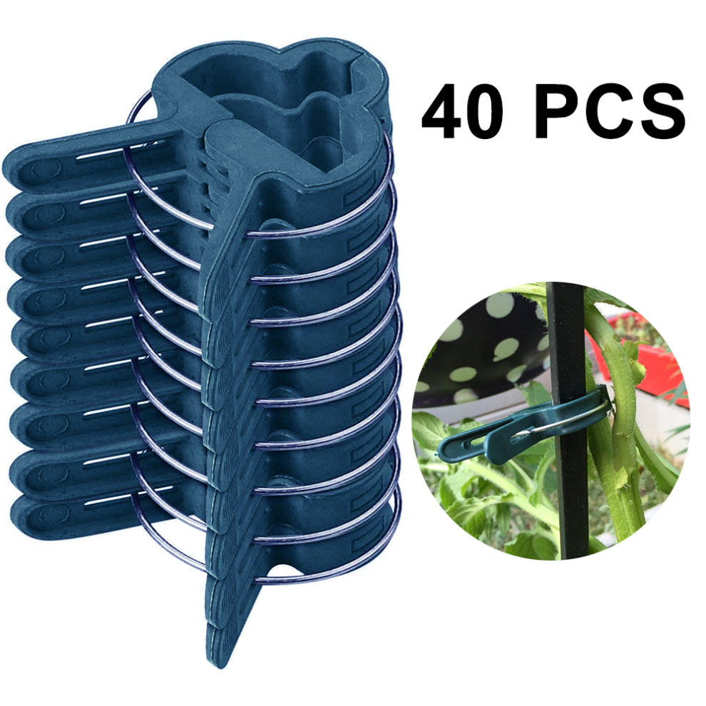 Supports Climbing Plants with Gentle Plant Support Clips, Reusable Plant Clamps for Easy Attach and Remove Weatherproof Design for Versatile Garden Us-image-OPC-PNB2TZ8-NEW