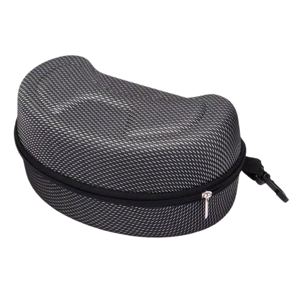Practical Ski Goggles Case With Vented Bottom And Zip Closure