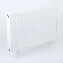 Adjustable Steel Panel Radiator Floor Bracket 2Pcs ExpansionFixed Design 1421 Cm Height Range For Home And Commercial