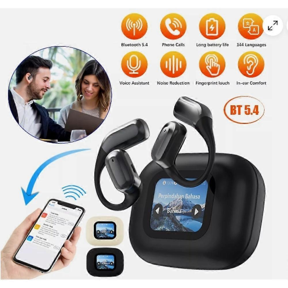 2025 144+ Language Ai Translator Earbuds Real Time Bluetooth Translate Earphones 7057162464990