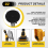 Tile Vibration Leveling Machine Vibrator Tool Adjustable Speed & Digital Display Compatible with 18V 20V Batter 5