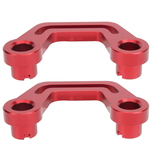 Pair A Pillar Windshield Light Mounting Bracket Replacement Compatible with Jeep Wrangler JL JLU 2018?2022 Red 1