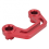 Pair A Pillar Windshield Light Mounting Bracket Replacement Compatible with Jeep Wrangler JL JLU 2018?2022 Red 5