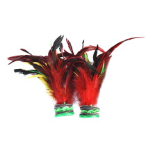Shuttlecocks Handcrafted 2 Pieces Foot Exercise Kick Game For Students Indoor Outdoor Sporting Supplies