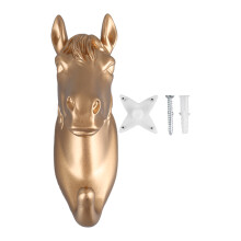 Haken aus Kunstharz in Tierform, zur Wandmontage,