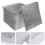100Pcs Engångs Aluminiumfolie Isoleringspåsar För Mat 10