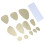 Πένες κιθάρας με ποιότητα υλικού, άνετη αφή για ηλεκτρικό ακουστικό μπάσο, 1