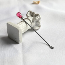 Wax Pot Heater With Bead Stick Heater Glue DIY Stirring Spoon Retro Snowflake Rudder Design Solid Wood Wax Seal Kit